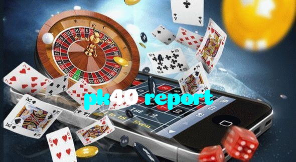 pk40 report casino presented on mobile device in Pakistan with slots and live games